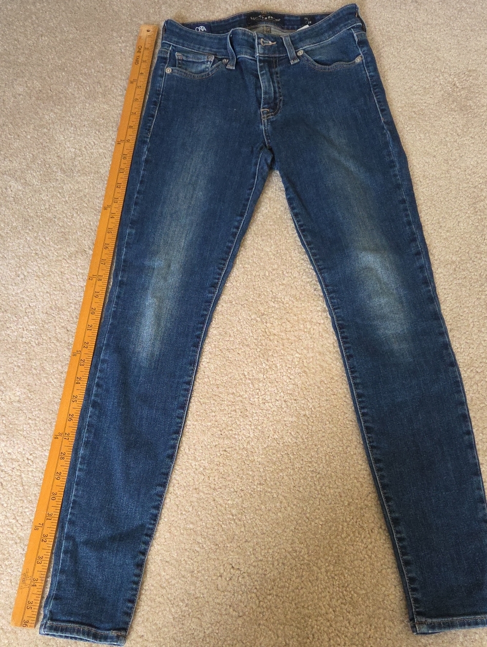 Lucky Brand Dark Blue Skinny Jeans